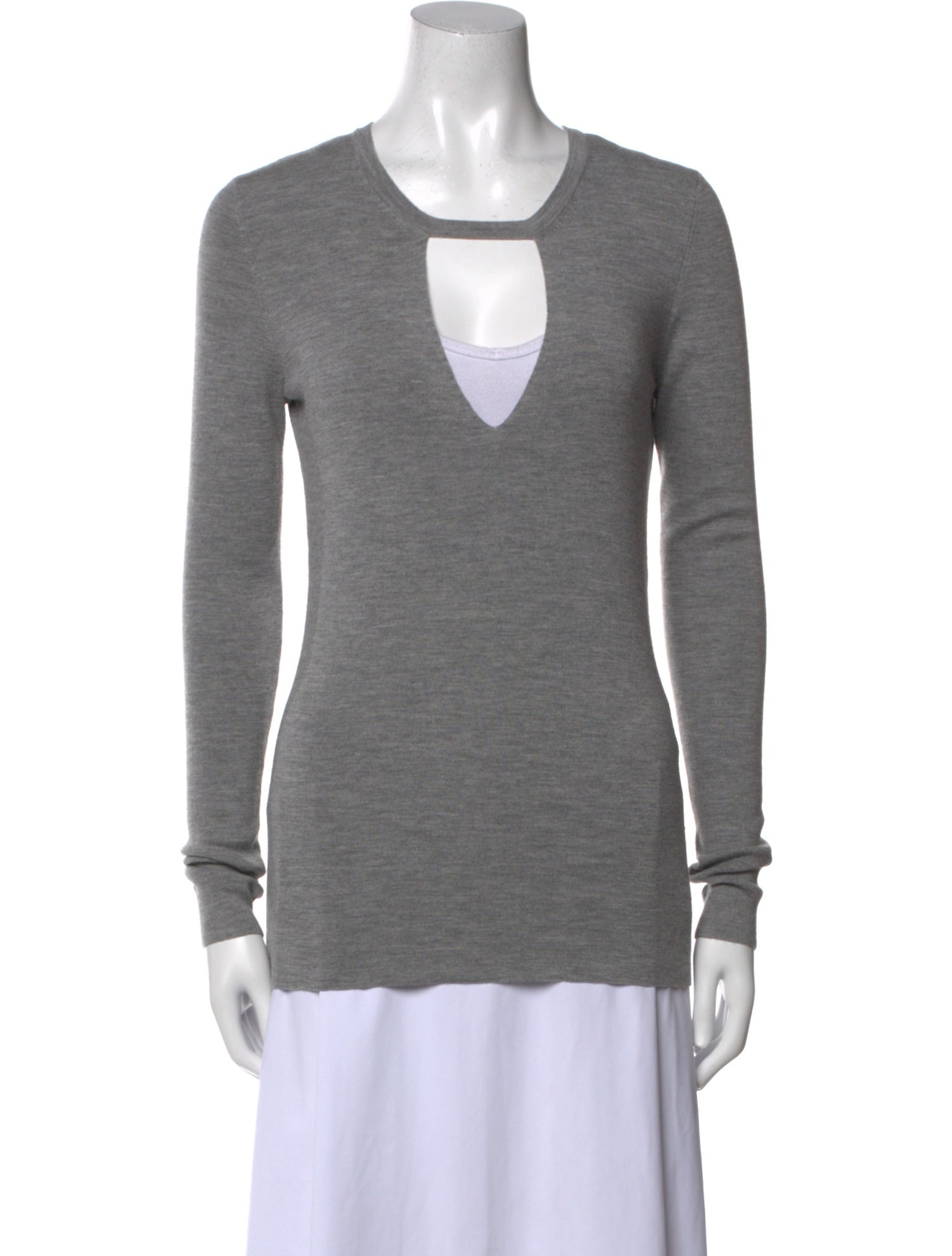Barbara Bui Wool V-Neck Sweater