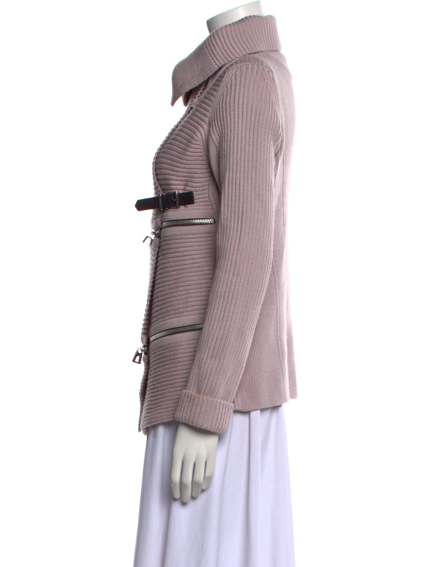 Barbara Bui Wool Cowl Neck Sweater