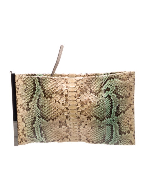 Barbara Bui Crocodile Clutch
