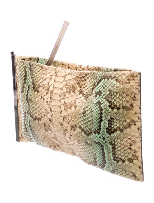 Barbara Bui Crocodile Clutch