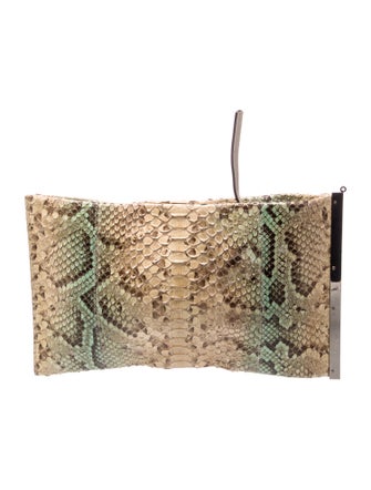 Barbara Bui Crocodile Clutch