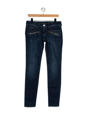 Barbara Bui Low-Rise Skinny Leg Jeans