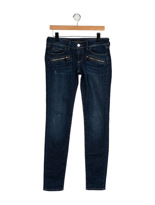 Barbara Bui Low-Rise Skinny Leg Jeans