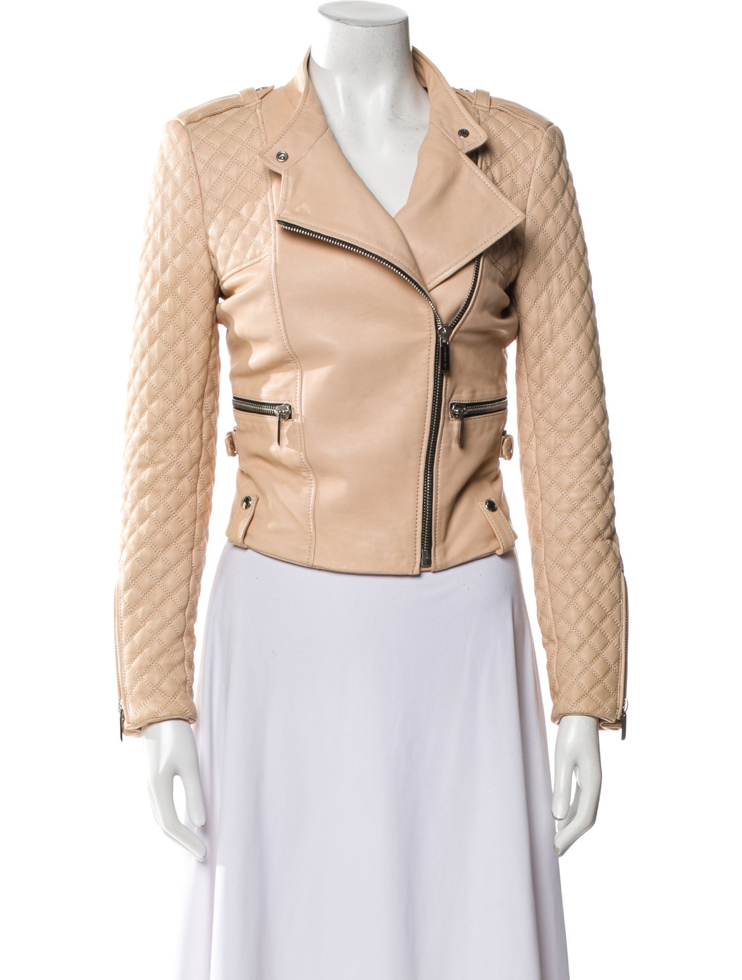 Barbara Bui Leather Biker Jacket