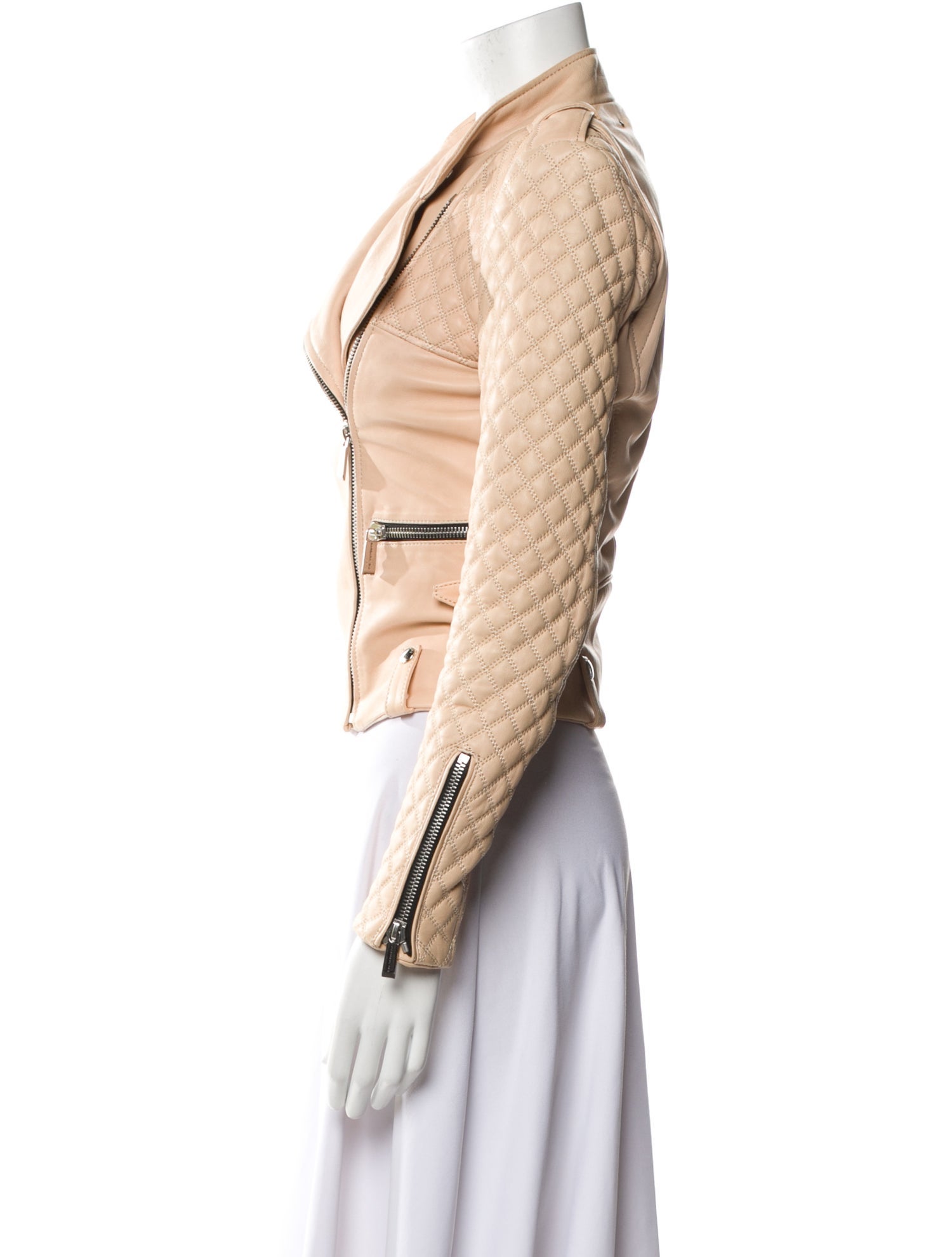 Barbara Bui Leather Biker Jacket