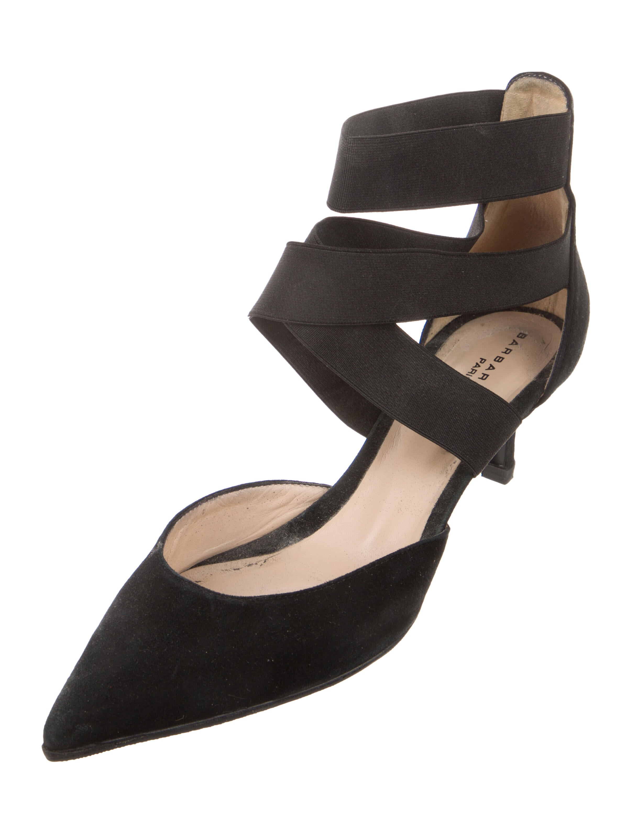 Barbara Bui Suede D'Orsay Pumps