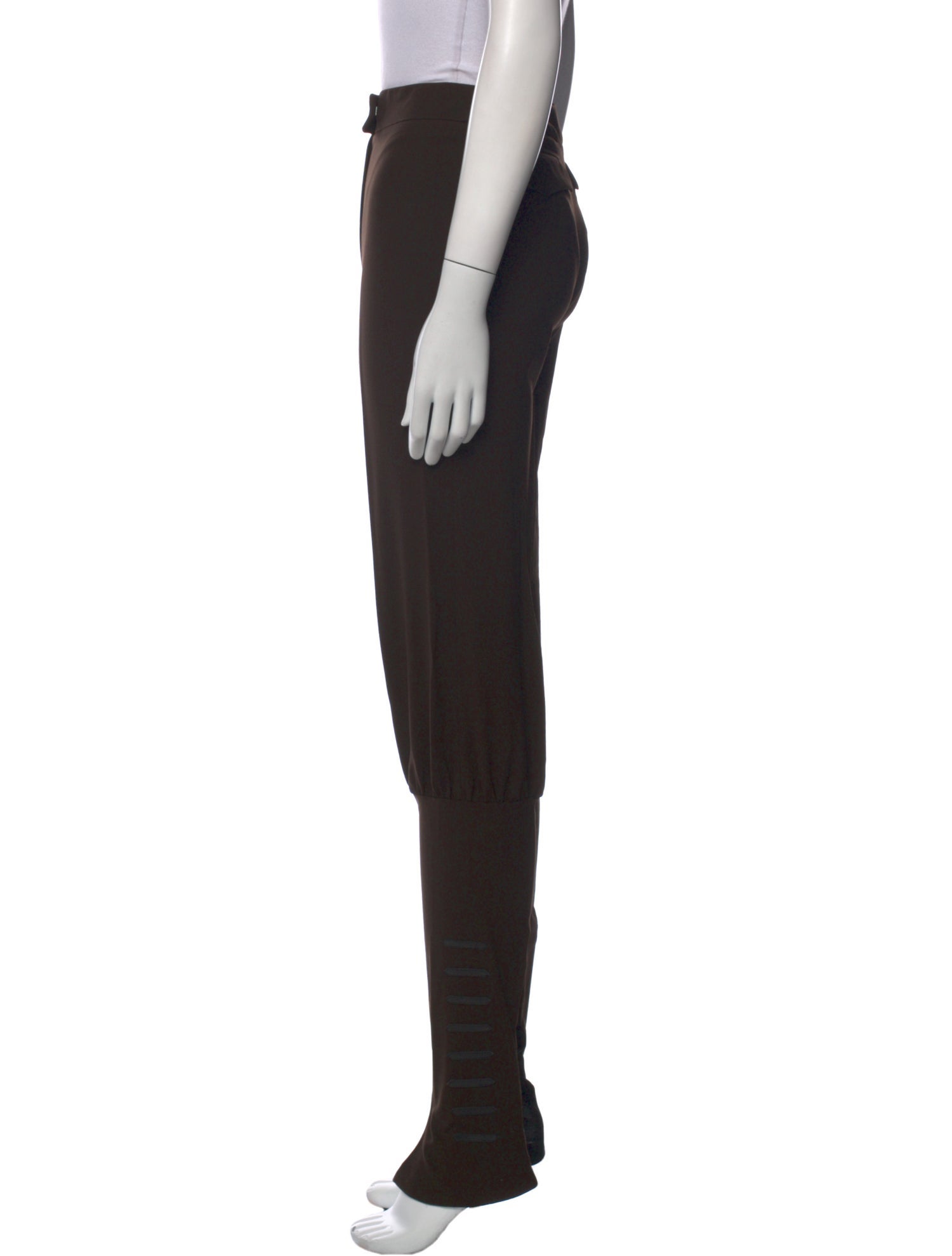 Barbara Bui Wool Straight Leg Pants