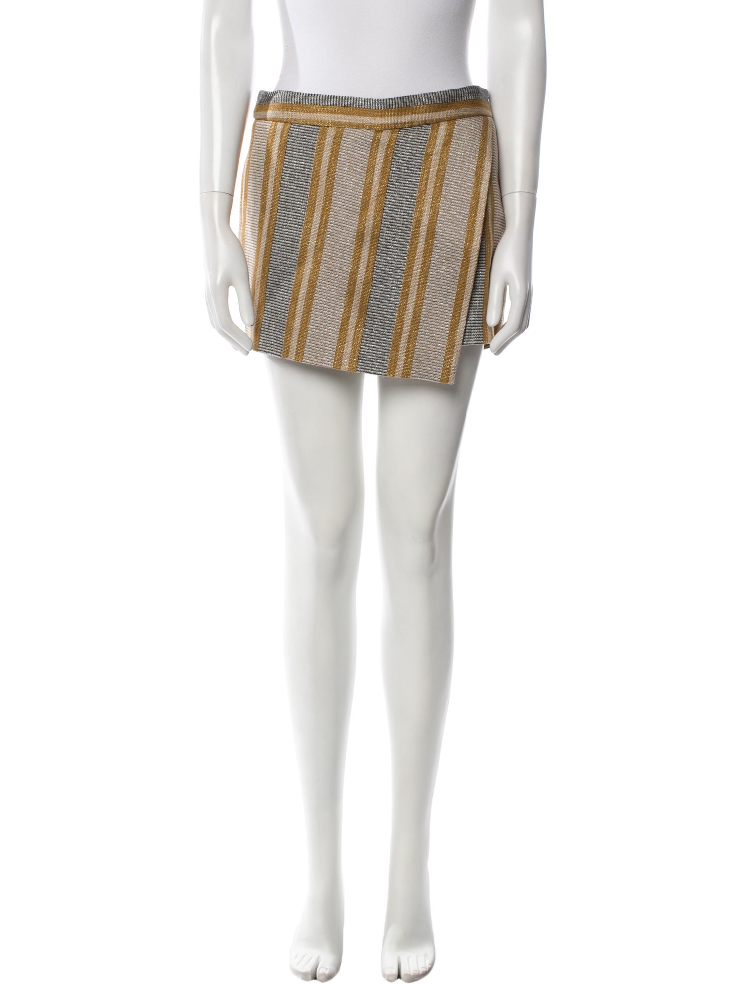 Barbara Bui Striped Mini Shorts