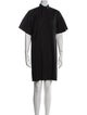 Barbara Bui Mock Neck Knee-Length Dress
