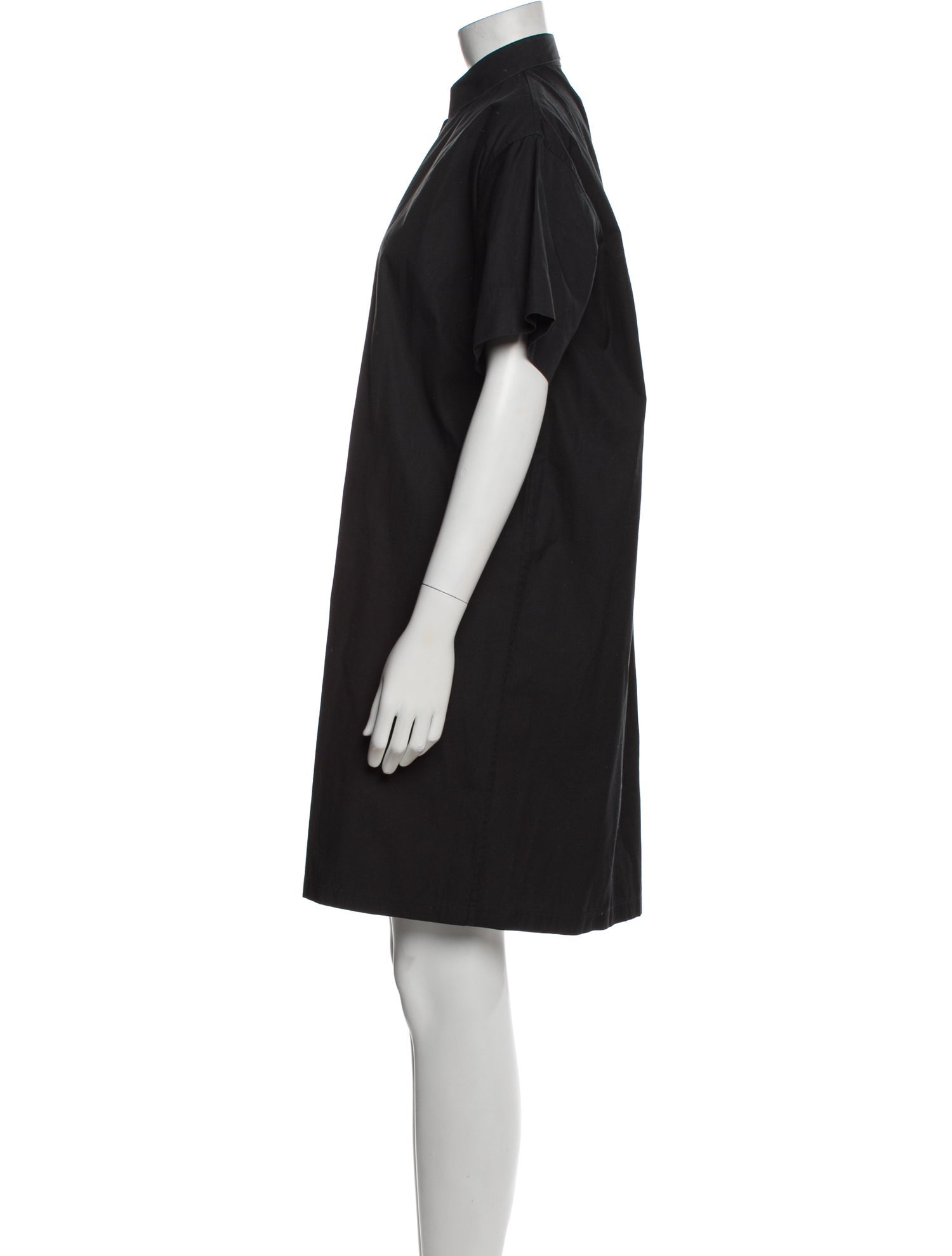Barbara Bui Mock Neck Knee-Length Dress
