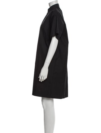 Barbara Bui Mock Neck Knee-Length Dress