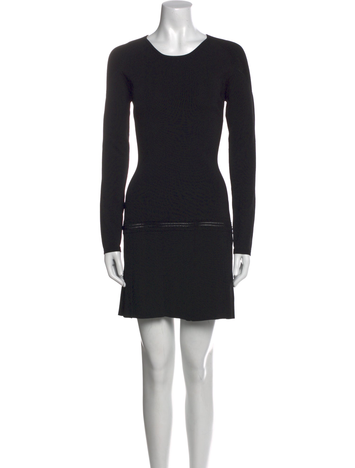 Barbara Bui Crew Neck Mini Dress