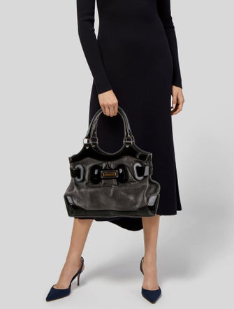 Barbara Bui Leather Top Handle Bag