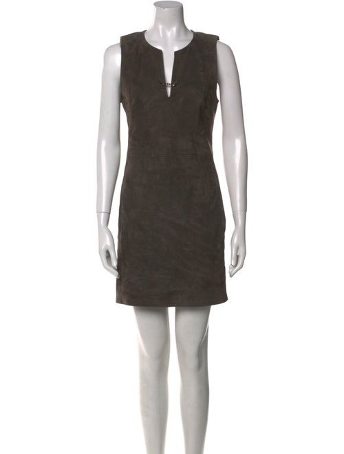 Barbara Bui V-Neck Mini Dress