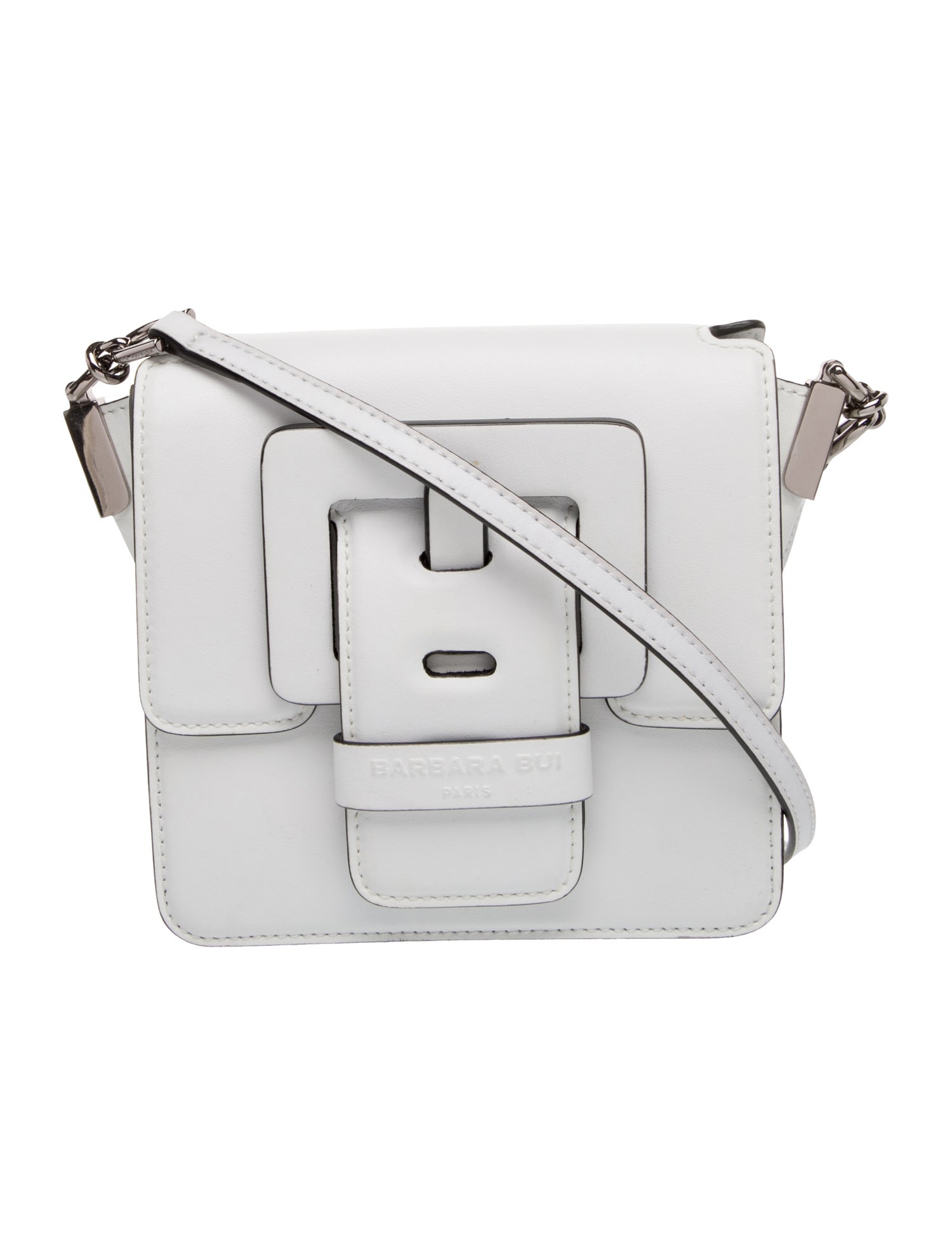 Barbara Bui Leather Messenger Bag