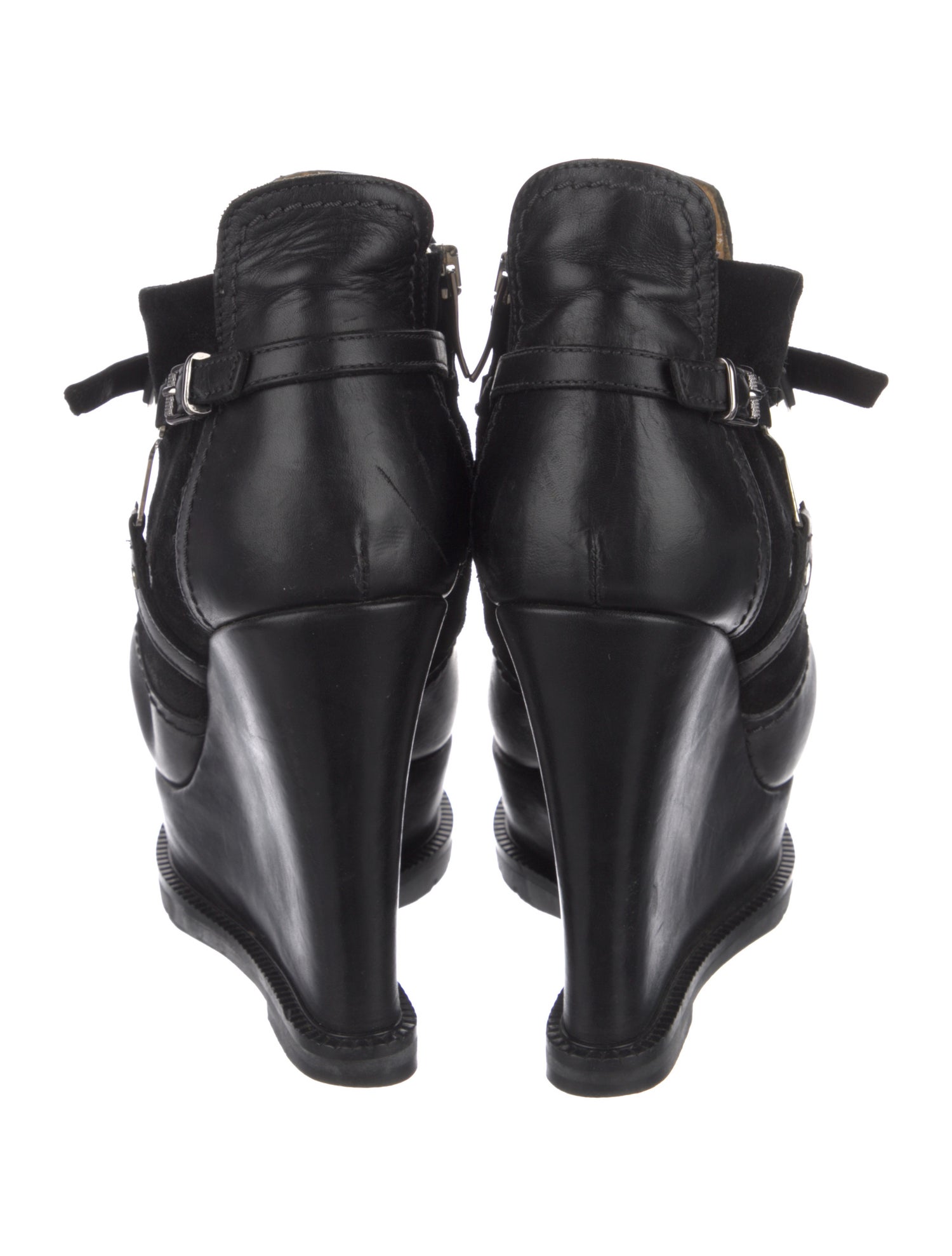 Barbara Bui Leather Boots - Black Boots, Shoes - BAB43410 | The RealReal