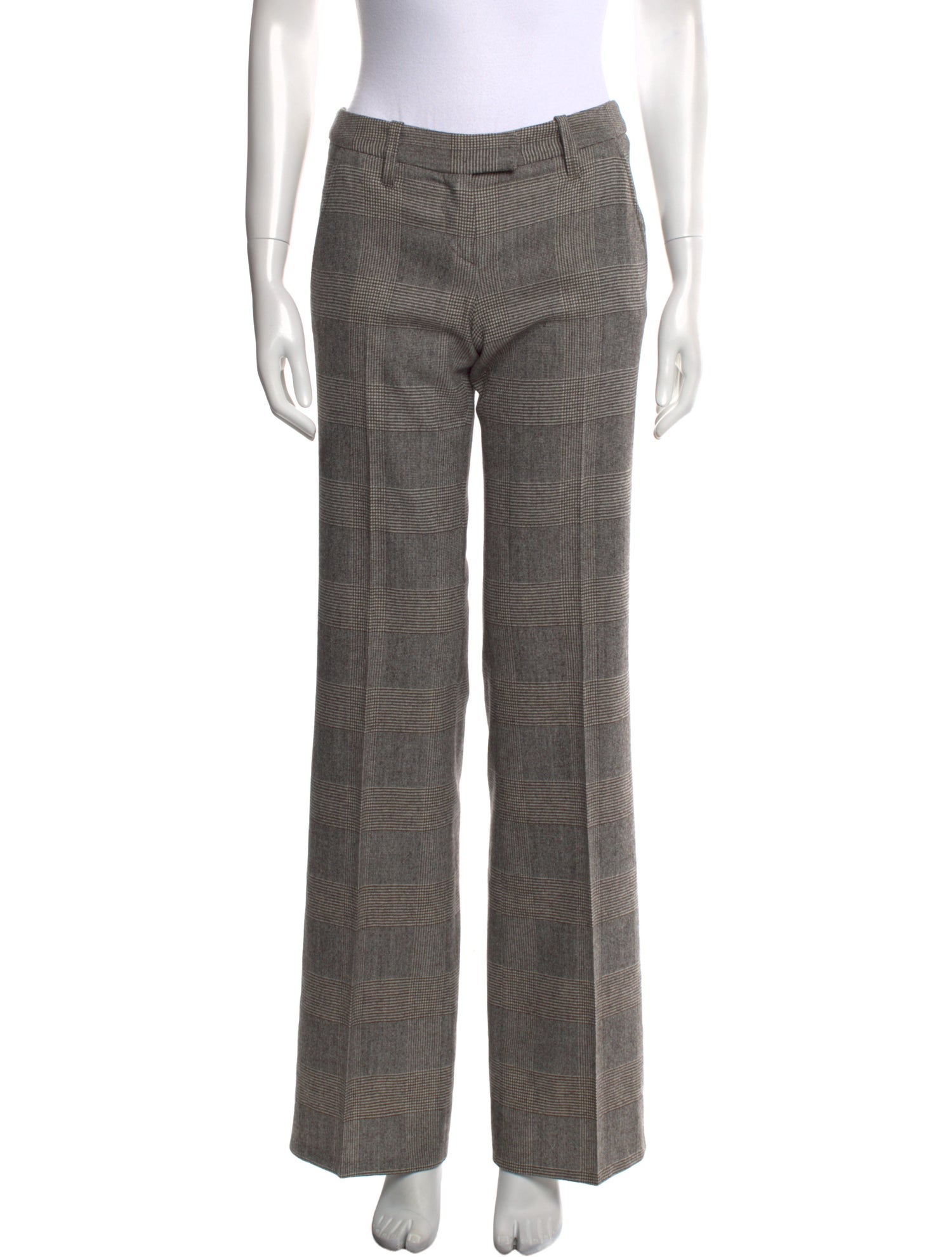 Barbara Bui Wool Wide Leg Pants