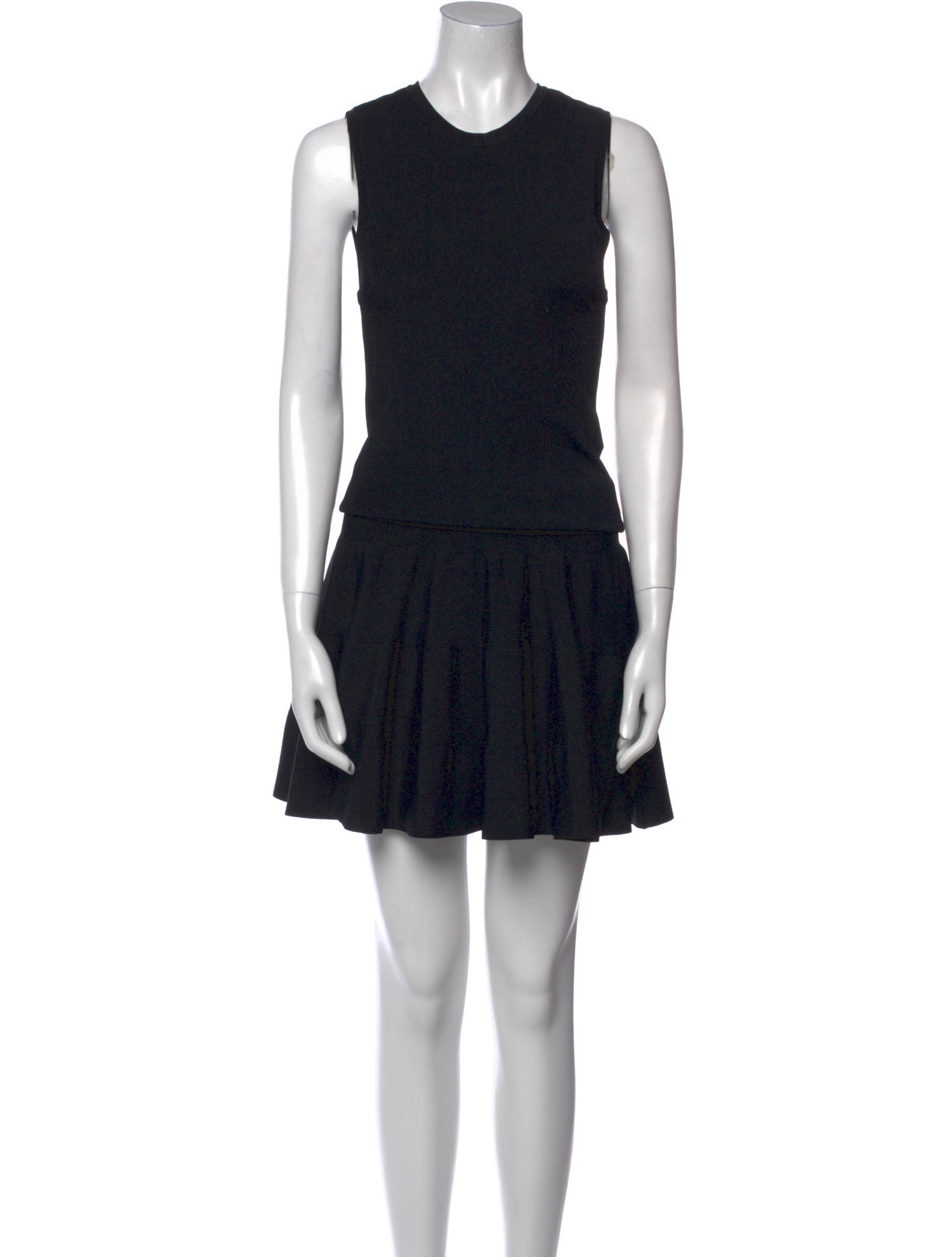 Barbara Bui Crew Neck Knee-Length Dress