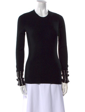 Barbara Bui Wool Crew Neck Sweater