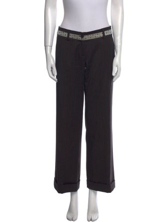 Barbara Bui Wool Wide Leg Pants