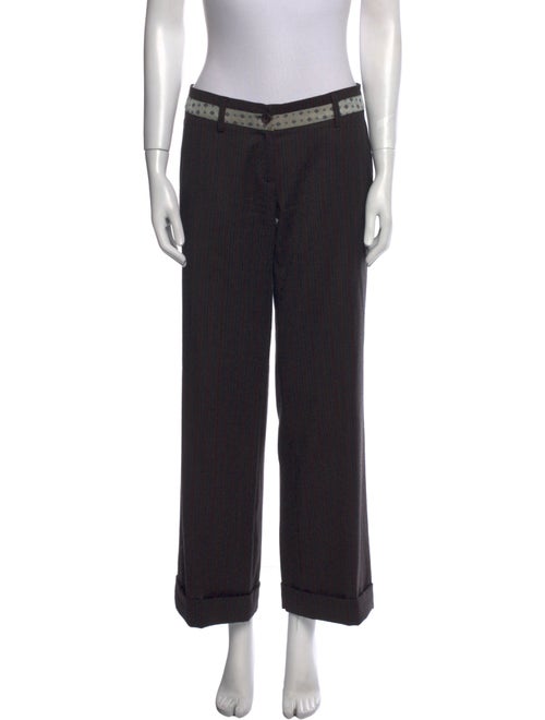 Barbara Bui Wool Wide Leg Pants