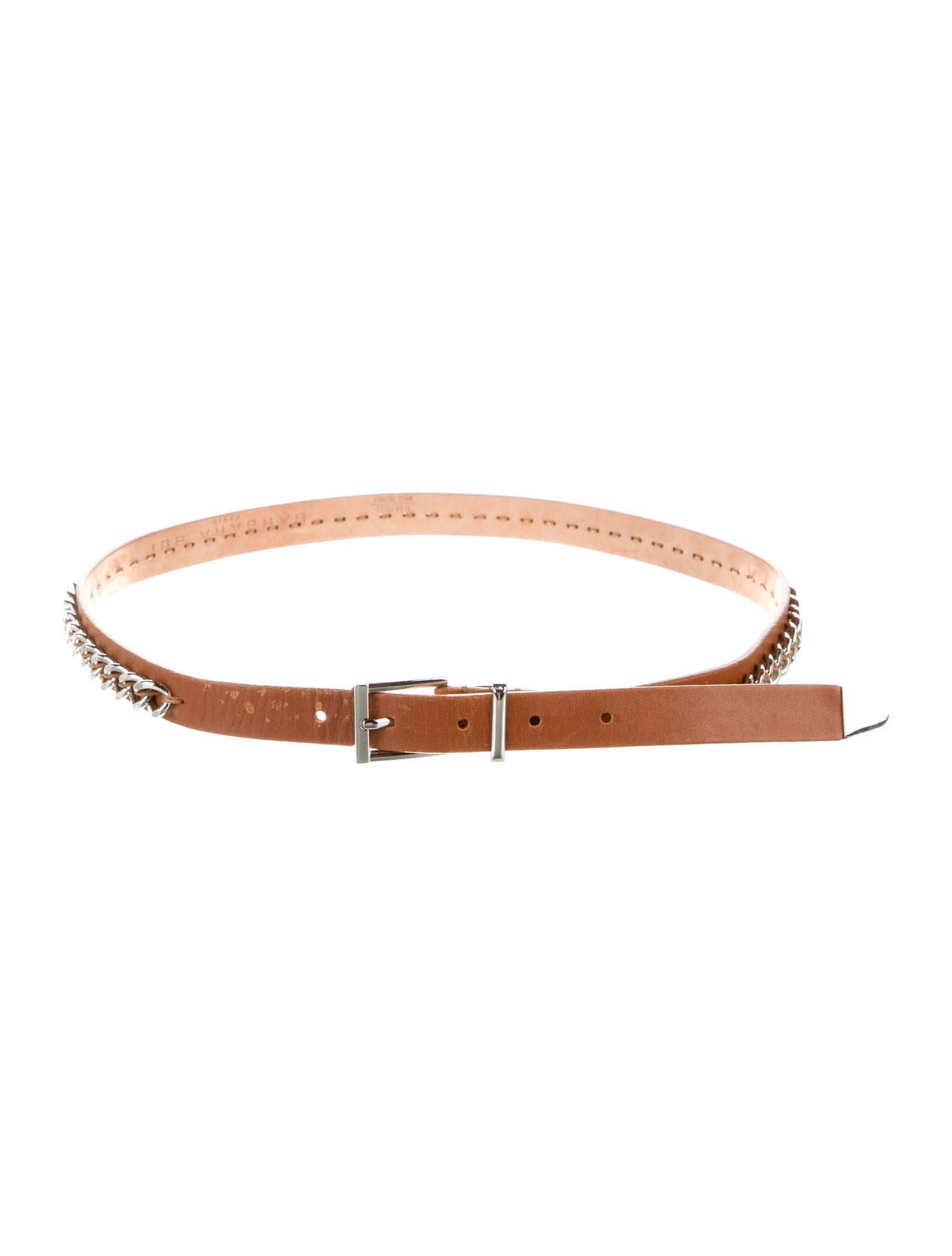 Barbara Bui Skinny Leather Belt