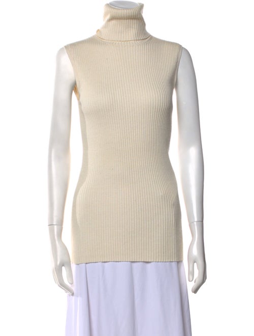 Barbara Bui Turtleneck Sleeveless Top