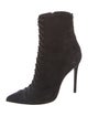 Barbara Bui Suede Lace-Up Boots