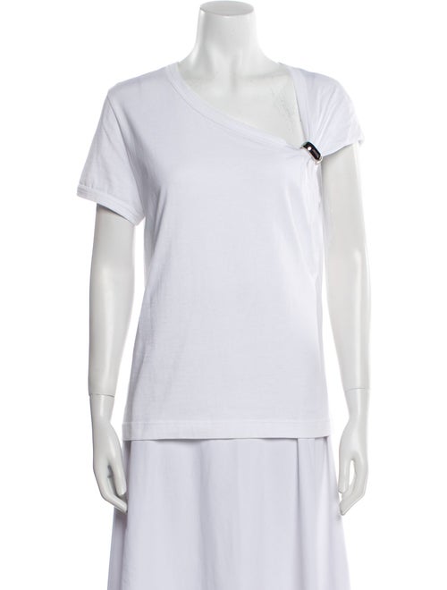 Barbara Bui V-Neck Short Sleeve T-Shirt