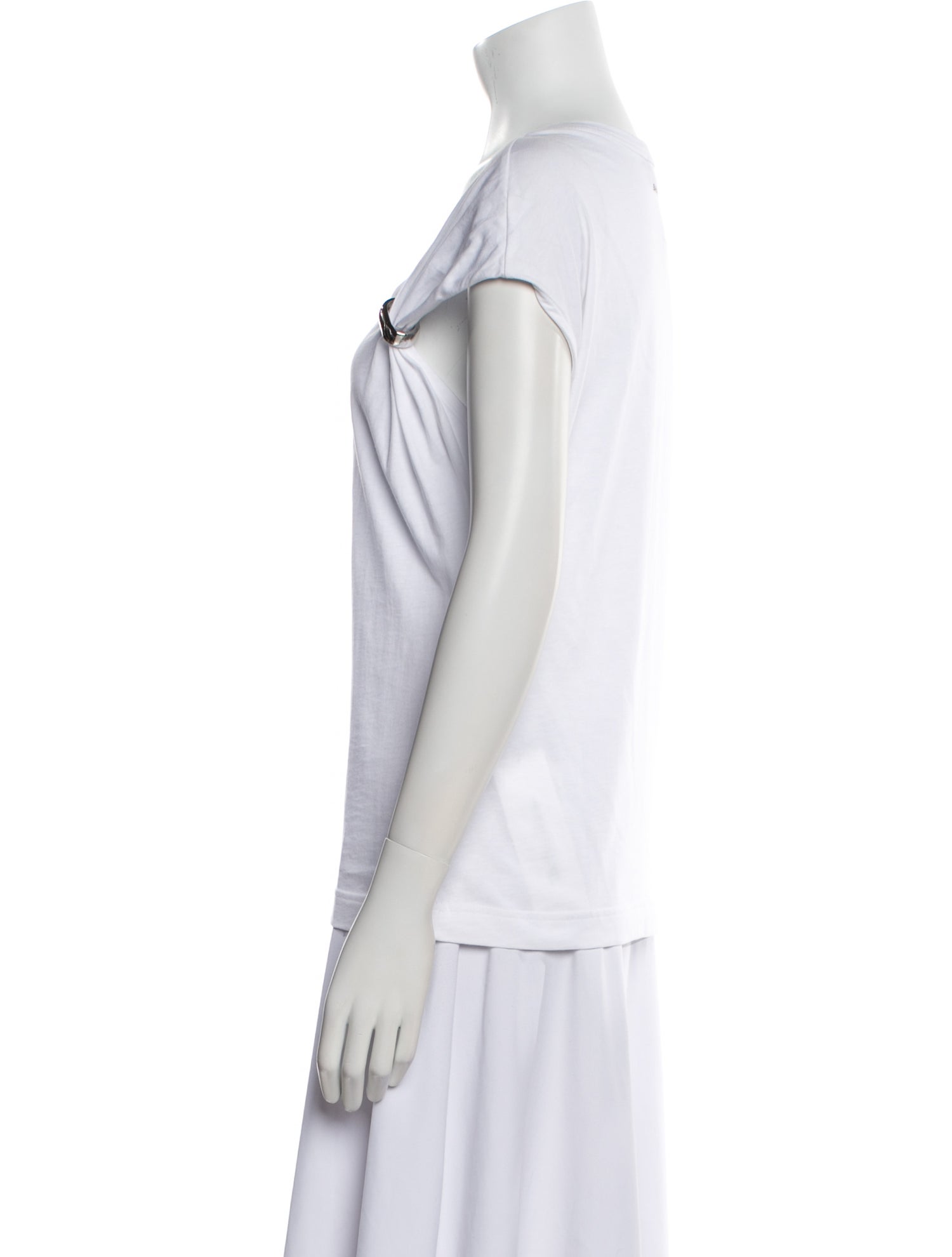 Barbara Bui V-Neck Short Sleeve T-Shirt