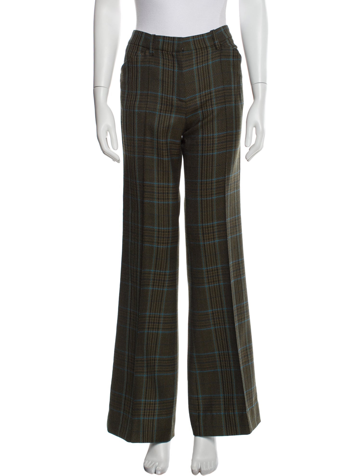 Barbara Bui Wool Wide Leg Pants