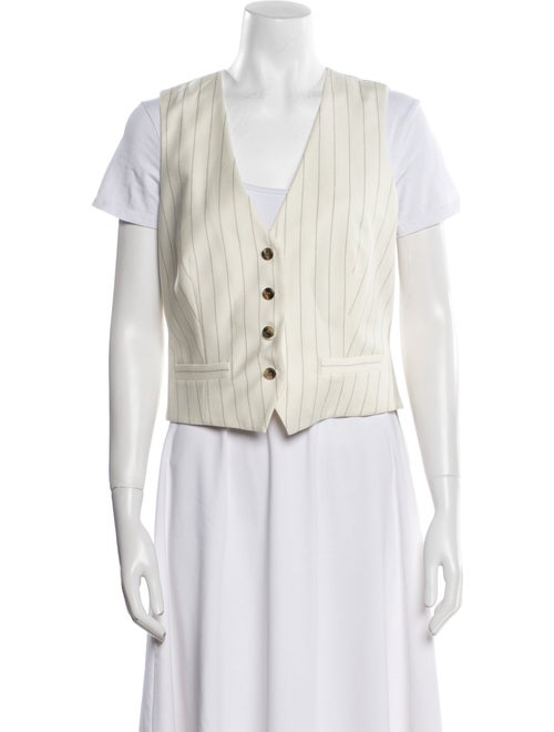 Barbara Bui Wool Striped Vest