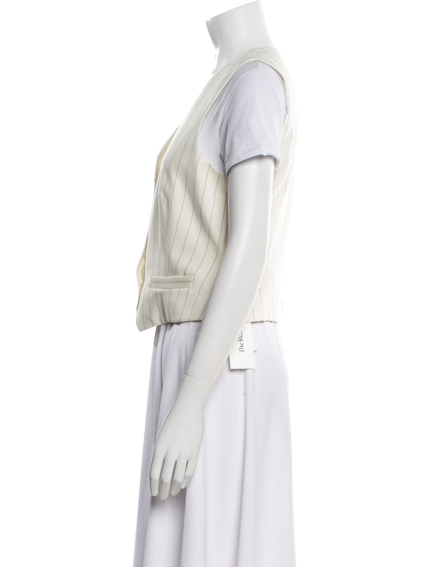 Barbara Bui Wool Striped Vest