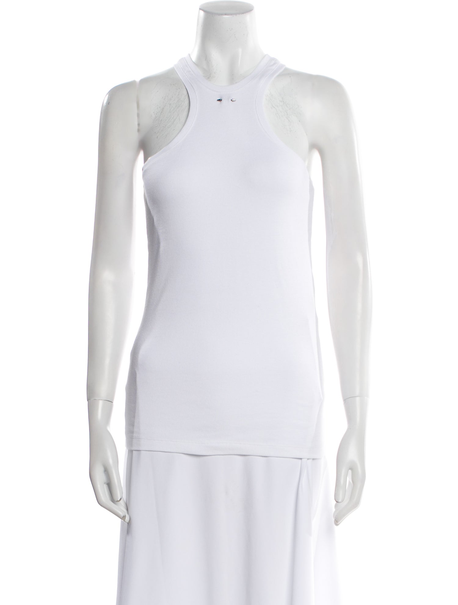 Barbara Bui Mock Neck Sleeveless Top
