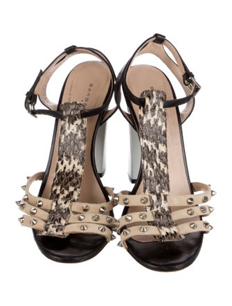 Barbara Bui Leather Sandals