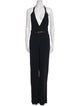 Barbara Bui Plunge Neckline Jumpsuit