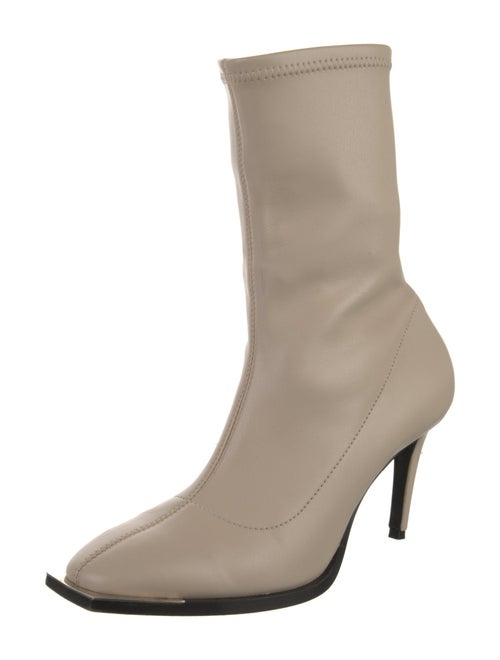 Barbara Bui Leather Sock Boots