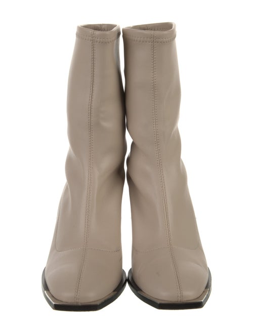 Barbara Bui Leather Sock Boots
