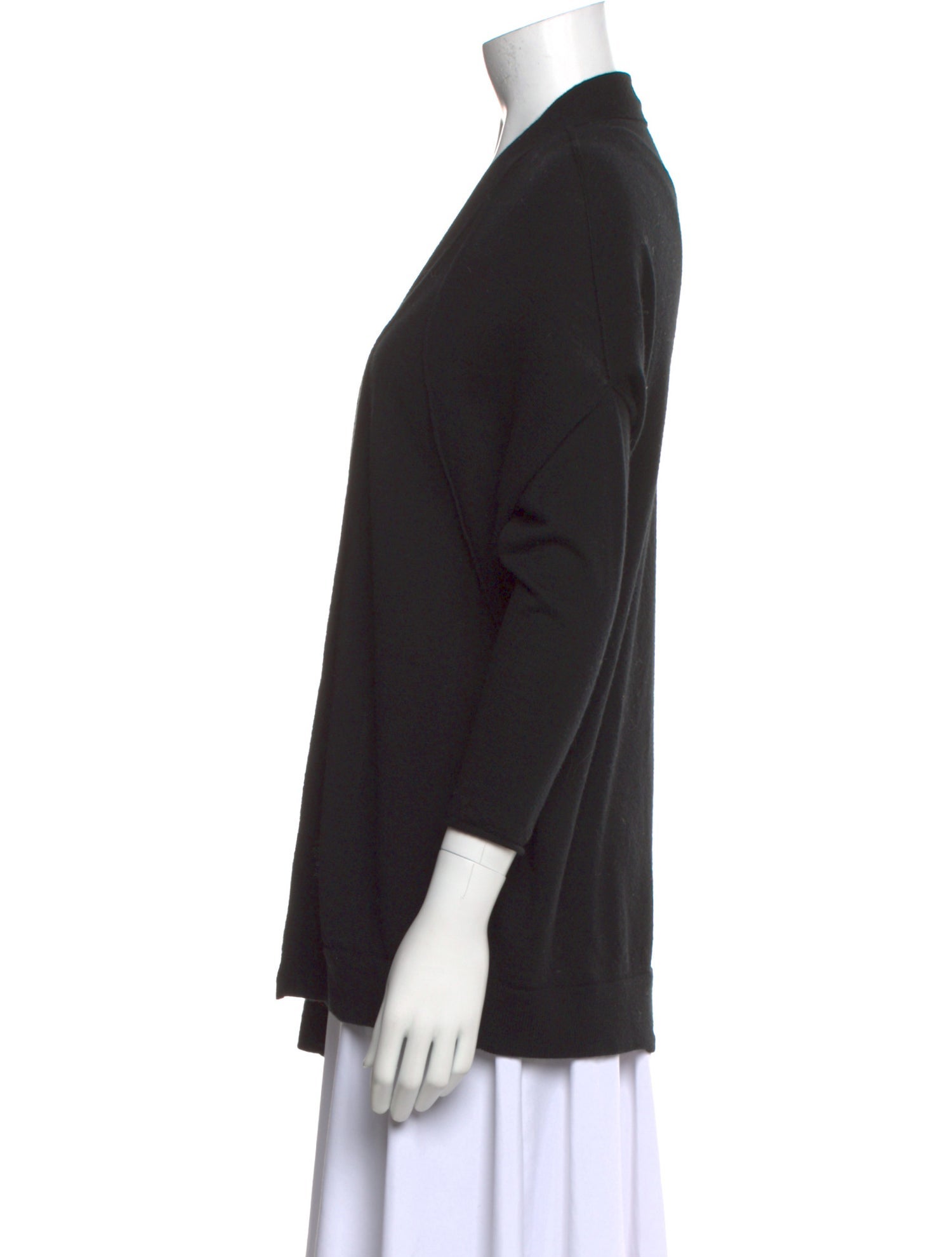 Barbara Bui Wool Open Front Sweater