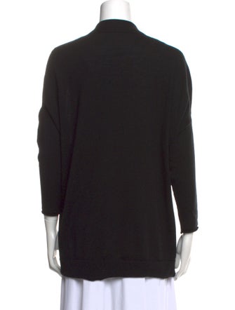 Barbara Bui Wool Open Front Sweater