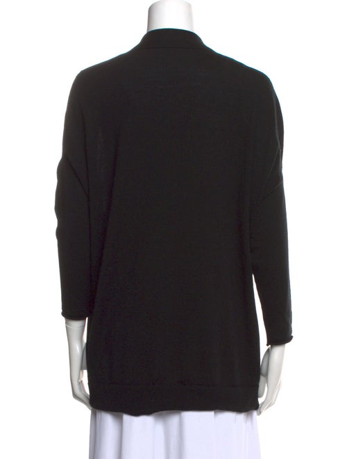 Barbara Bui Wool Open Front Sweater