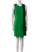 Barbara Bui Crew Neck Mini Dress