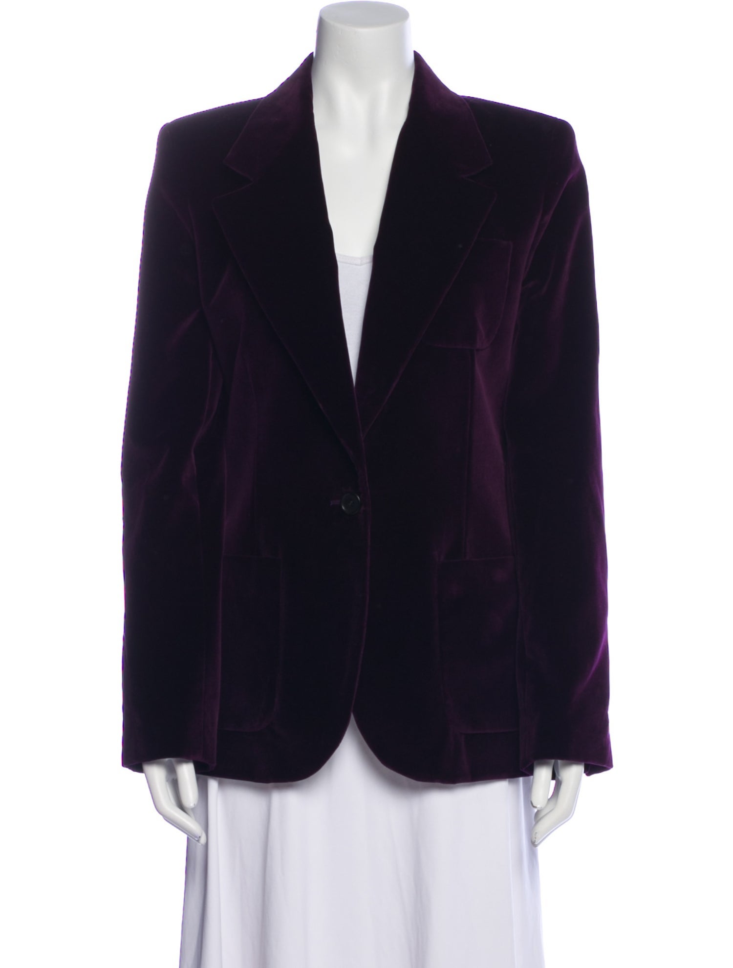 Barbara Bui Velvet Blazer