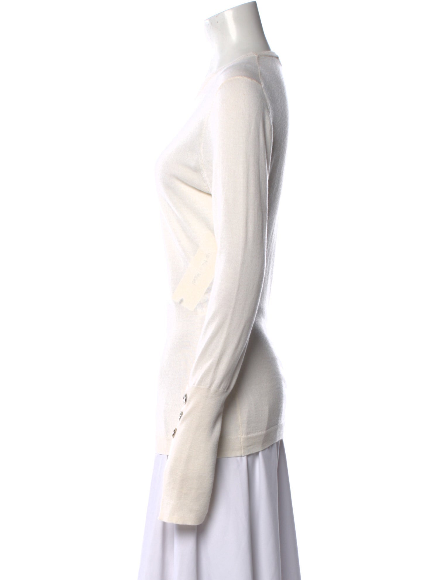 Barbara Bui Merino Wool Scoop Neck Sweater w/ Tags