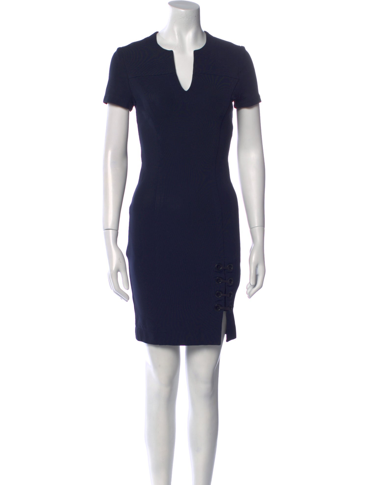 Barbara Bui V-Neck Mini Dress