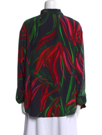 Barbara Bui Silk Printed Blouse
