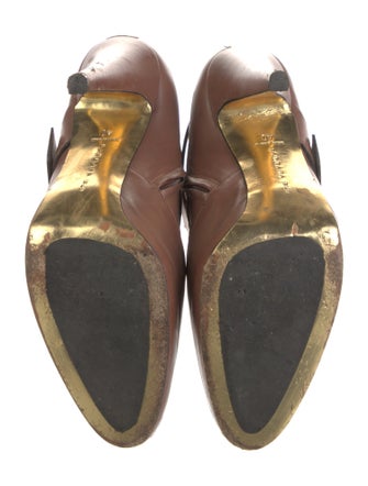 Barbara Bui Leather Moto Boots