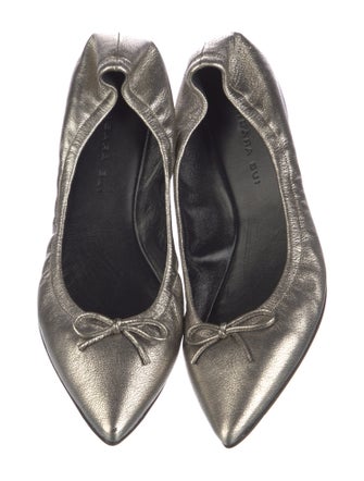 Barbara Bui Leather Ballet Flats