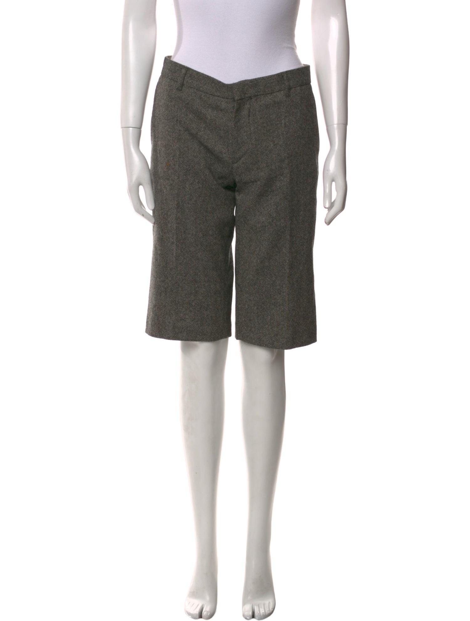 Barbara Bui Wool Knee-Length Shorts