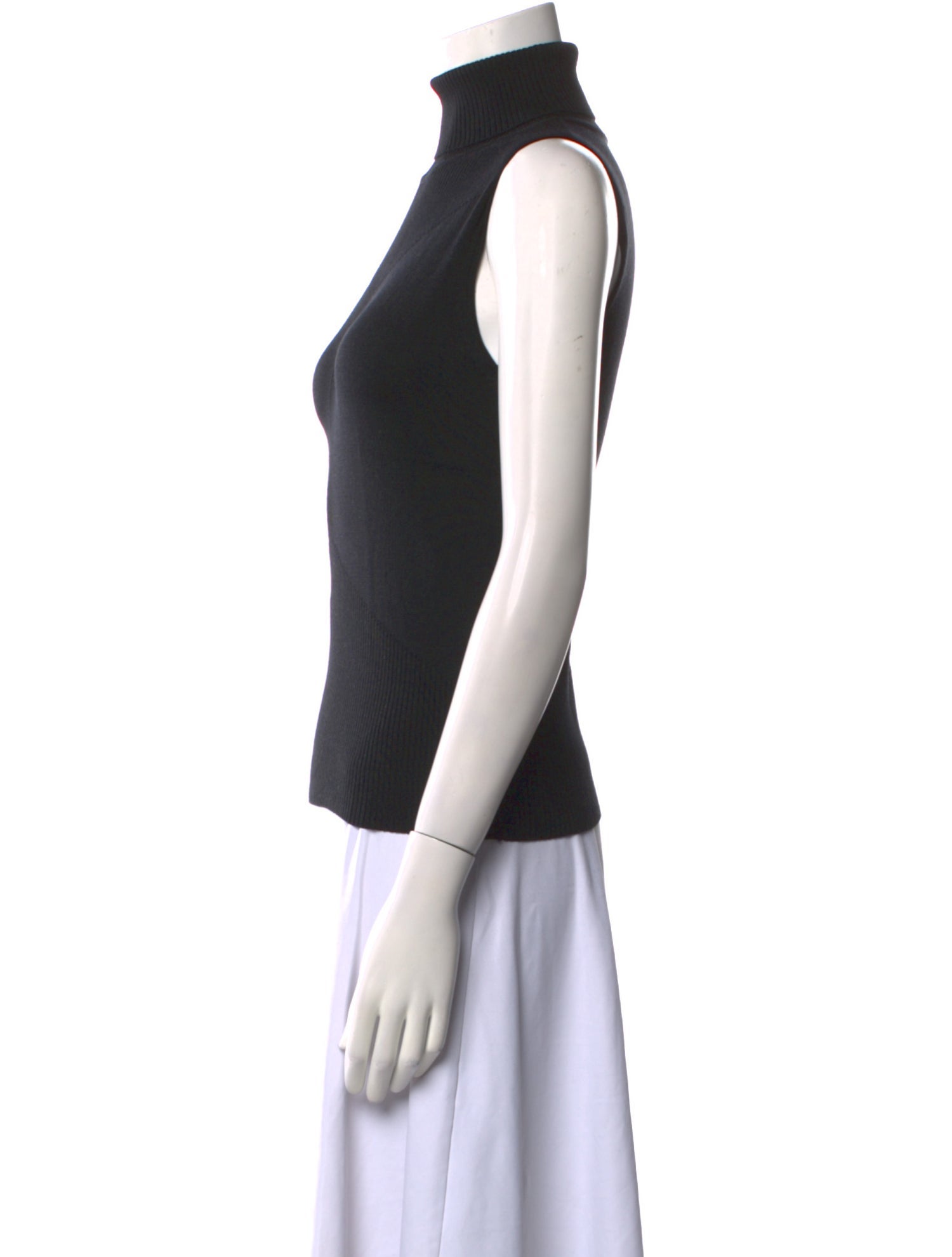 Barbara Bui Silk Turtleneck Sweater